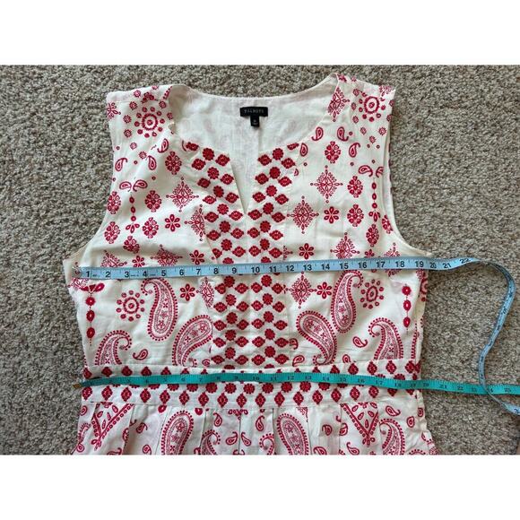 TALBOTS Paisley Sundress  SIZE 16, Nantucket Sleeveless Bandana Paisley - Picture 7 of 11